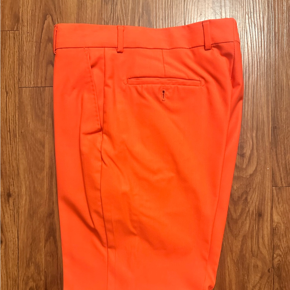 Vibrant Coral Men's Pants